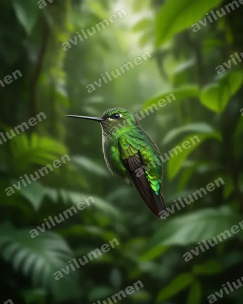 Ilustración en Realista: Eriocnemis derbyi (Eriocnemis derbyi)