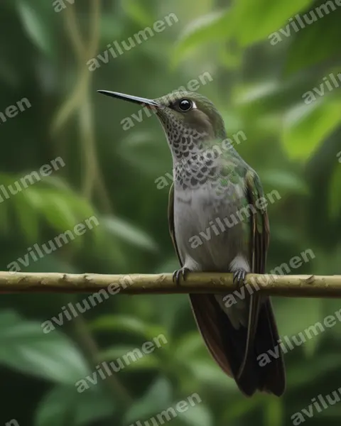 Illustration Réaliste : Haplophaedia lugens (Érione givrée)