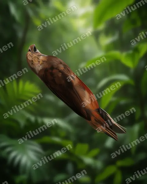 Ilustración en Realista: Lonchura vana (Capuchino de las Arfak)