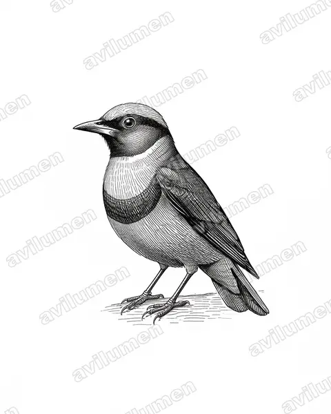 Ink illustration: Lophorina superba (Superb Bird-of-paradise)