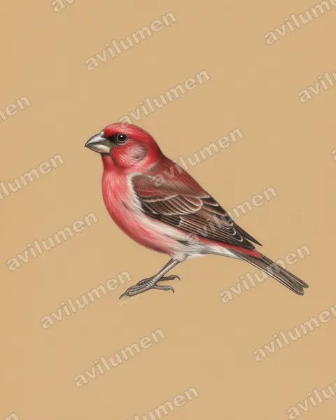 Colored pencil illustration: Necropsittacus rodricanus (Rodrigues parrot)