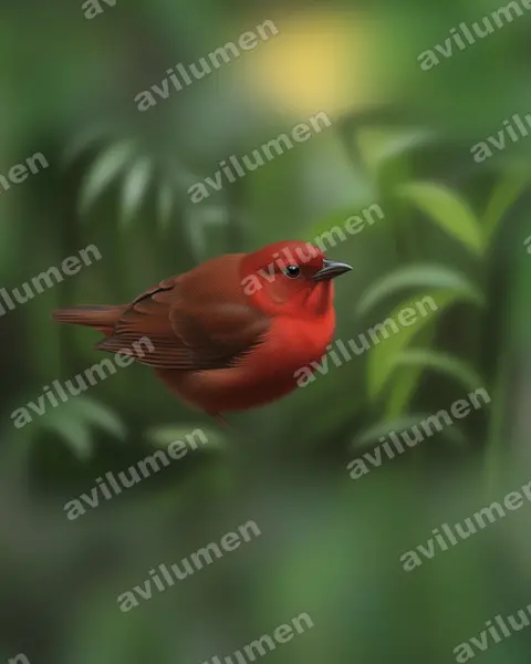 Ilustración en Realista: Oreostruthus fuliginosus (Diamante montano)