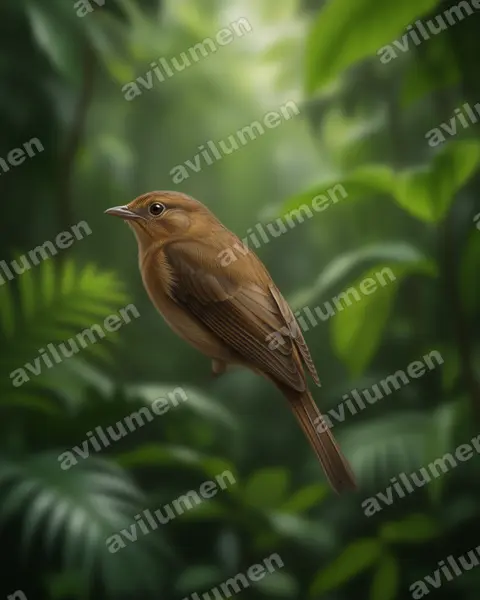 Illustration im Stil Realistisch: Timorreisamadine (Padda fuscata)