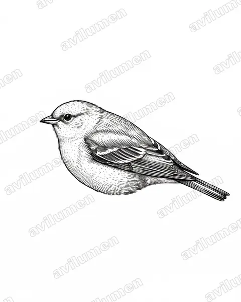Illustration Encre : Phoenicopterus chilensis (Flamant du Chili)